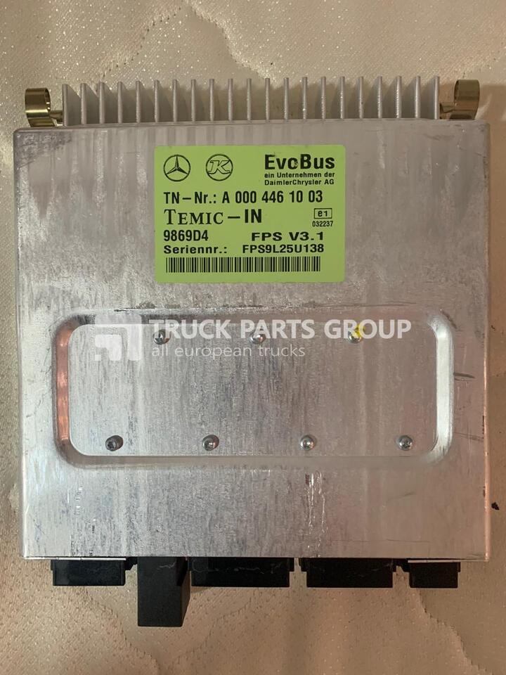 MERCEDES BENZ Citaro 1, Citaro 2, Conecto, Integro, Intouro, O350, Tourismo, Travego, EVOBUS, BUS FPS V3.1 version, control unit ECU, TEMIC - IN, 0004461003, 0004460303 V2.1, 0004460503 V3.0, 00044601 - Calculator de bord pentru Autobuz: Foto 1 MERCEDES BENZ Citaro 1, Citaro 2, Conecto, Integro, Intouro, O350, Tourismo, Travego, EVOBUS, BUS FPS V3.1 version, control unit ECU, TEMIC - IN, 0004461003, 0004460303 V2.1, 0004460503 V3.0, 00044601 - Calculator de bord pentru Autobuz: Foto 1