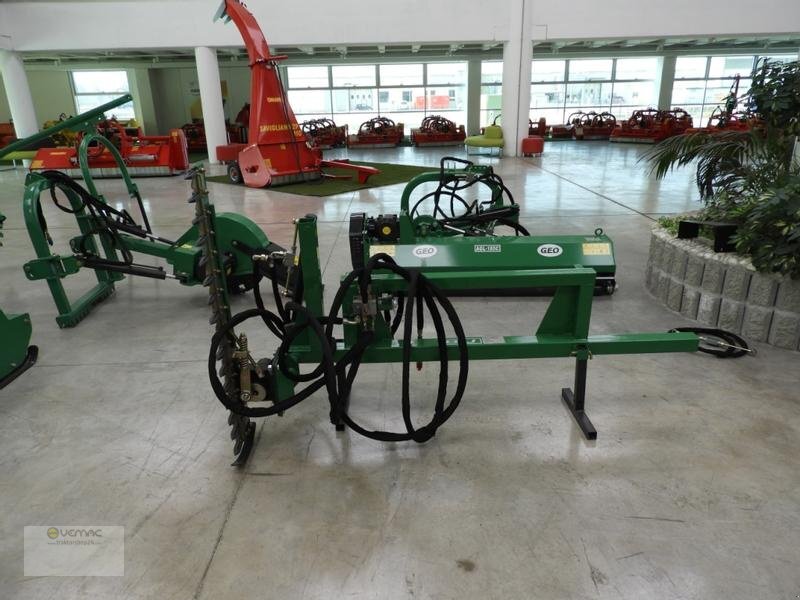 Geo BJ150 Heckenschere 150cm Frontlader Euro Aufnahme Radlader - Tocător resturi vegetale/ Mulcer: Foto 1 Geo BJ150 Heckenschere 150cm Frontlader Euro Aufnahme Radlader - Tocător resturi vegetale/ Mulcer: Foto 1