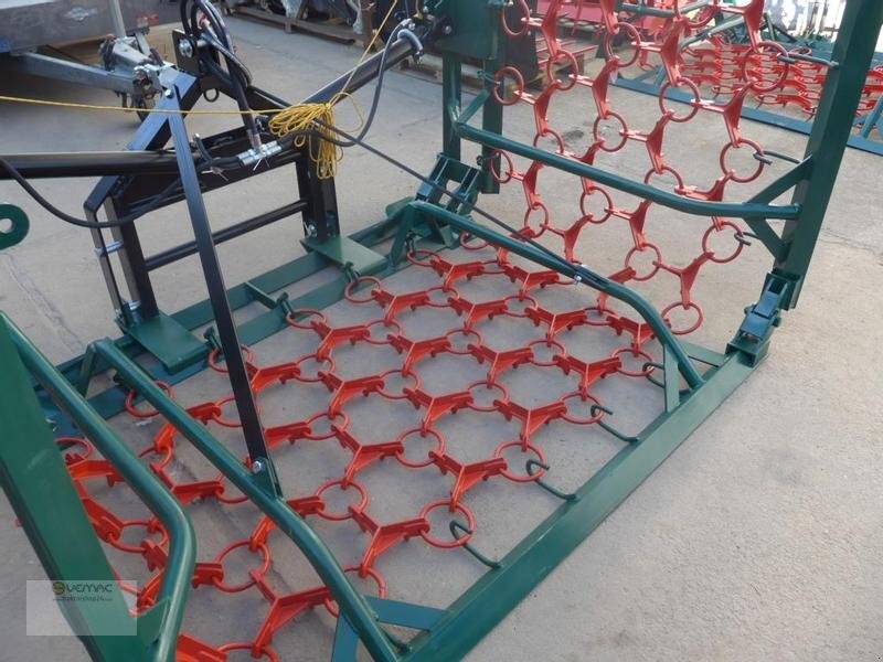 Grapa de pajiste nou Vemac Wiesenschleppe 5m 4reihig Schleppe Striegel hydraulisch Prof: Foto 6