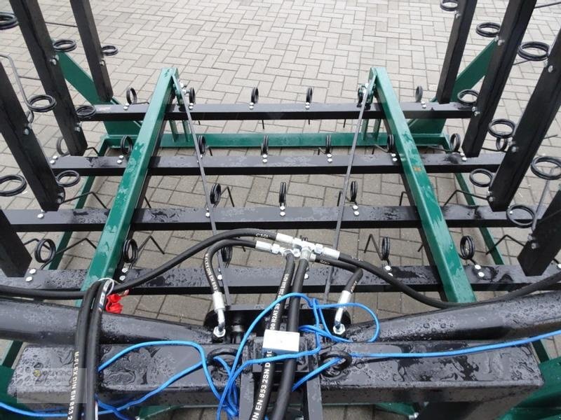 Grapă cu arc nou Vemac Wiesenstriegel Grünlandstriegel Striegel Wiesenschleppe NEU: Foto 9