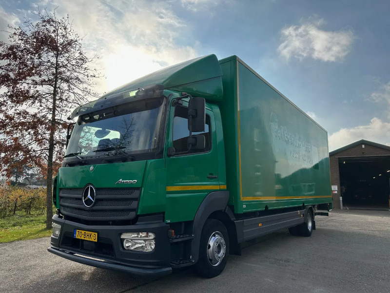 Mercedes-Benz Atego 1018 / NL TRUCK / EURO 6 / AIRCO / BOX+LIFT+SIDE DOOR / AUTOMATIC - Camion furgon: Foto 1 Mercedes-Benz Atego 1018 / NL TRUCK / EURO 6 / AIRCO / BOX+LIFT+SIDE DOOR / AUTOMATIC - Camion furgon: Foto 1