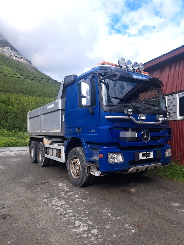 Mercedes-Benz ACTROS 2655 Full Steel - Camion basculantă: Foto 1 Mercedes-Benz ACTROS 2655 Full Steel - Camion basculantă: Foto 1