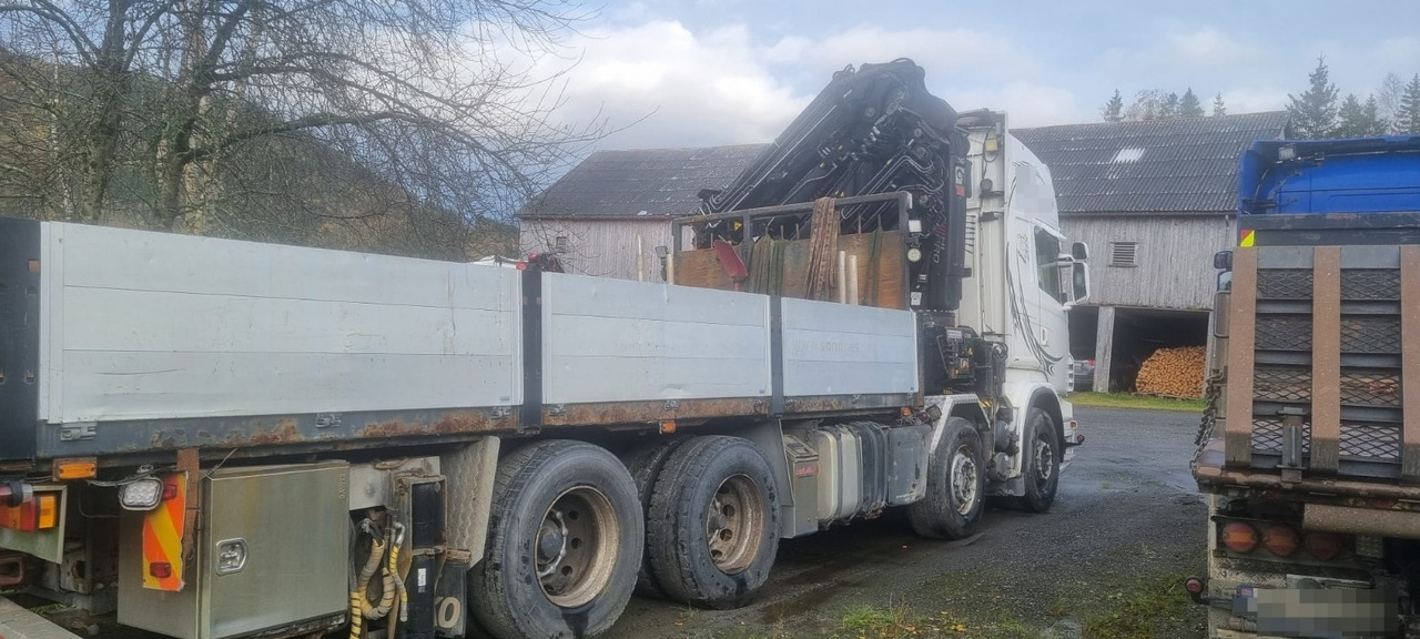 Scania R560 - Camion platformă, Camion cu macara: Foto 3 Scania R560 - Camion platformă, Camion cu macara: Foto 3