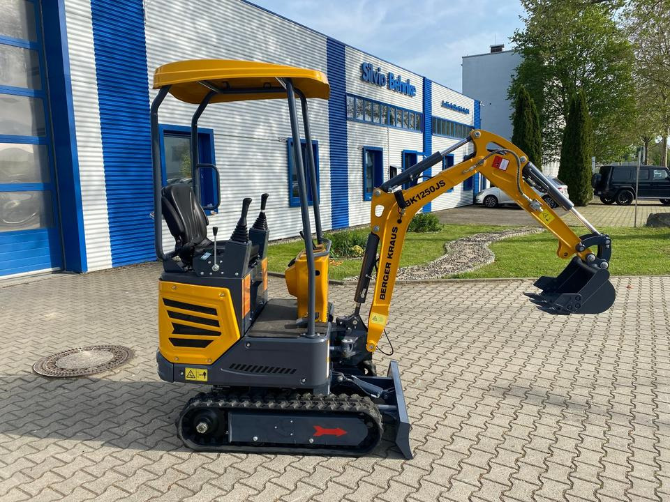 Minibagger BK1250JS + Schaufelpaket *INKL.19% MWST*KUBOTA*BERGER KRAUS*JOYSTICK*SOFORT!* - Mini excavator: Foto 4 Minibagger BK1250JS + Schaufelpaket *INKL.19% MWST*KUBOTA*BERGER KRAUS*JOYSTICK*SOFORT!* - Mini excavator: Foto 4