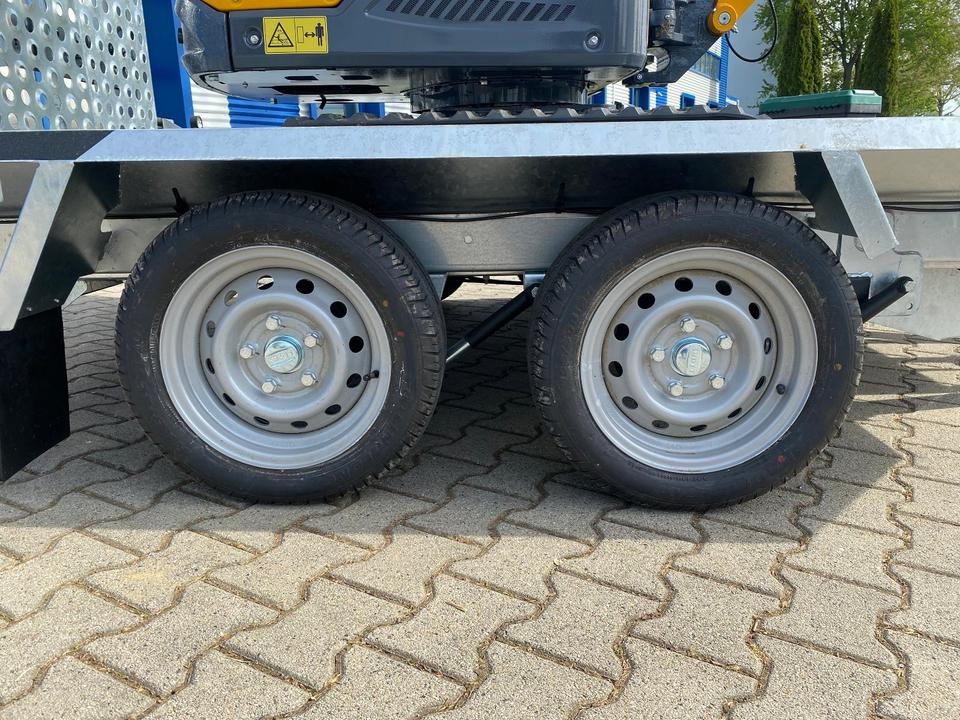Mini excavator, Remorcă Minibagger BK1250JS + Tieflader + Zubehör *INKL.19% MWST*KUBOTA*BERGER KRAUS*JOYSTICK*SOFORT!*: Foto 15
