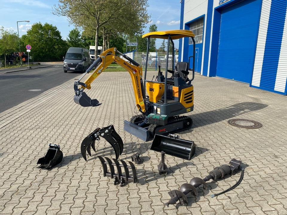 Minibagger BK1250JS + Zubehör *INKL.19% MWST*KUBOTA*BERGER KRAUS*JOYSTICK*SOFORT!* - Mini excavator: Foto 2 Minibagger BK1250JS + Zubehör *INKL.19% MWST*KUBOTA*BERGER KRAUS*JOYSTICK*SOFORT!* - Mini excavator: Foto 2