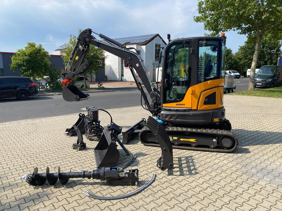 Minibagger BK4000KJS inkl. Zubehörpaket *INKL.19% MWST*BERGER KRAUS*KUBOTA*KLIMA* SCHWENKARM*SOFORT* - Mini excavator: Foto 3 Minibagger BK4000KJS inkl. Zubehörpaket *INKL.19% MWST*BERGER KRAUS*KUBOTA*KLIMA* SCHWENKARM*SOFORT* - Mini excavator: Foto 3