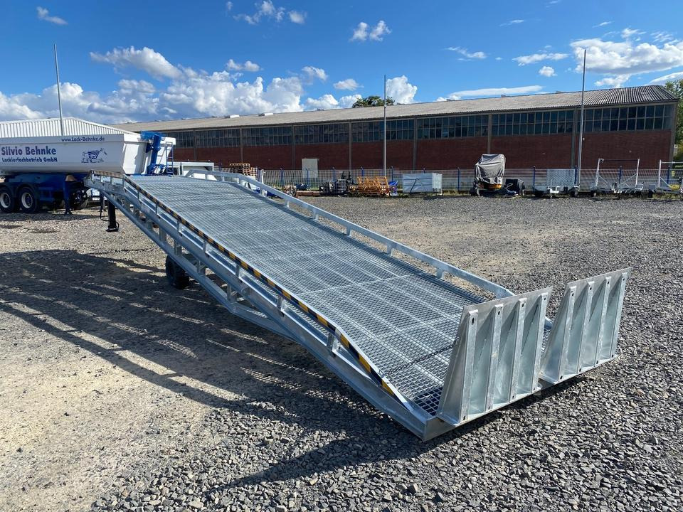 Verladerampe 8t Verzinkt Containerrampe LKW Rampe Vorführmodell inkl. Gratis Lieferung *INKL.19% MWST*SOFORT!* - Rampă de încărcare: Foto 5 Verladerampe 8t Verzinkt Containerrampe LKW Rampe Vorführmodell inkl. Gratis Lieferung *INKL.19% MWST*SOFORT!* - Rampă de încărcare: Foto 5