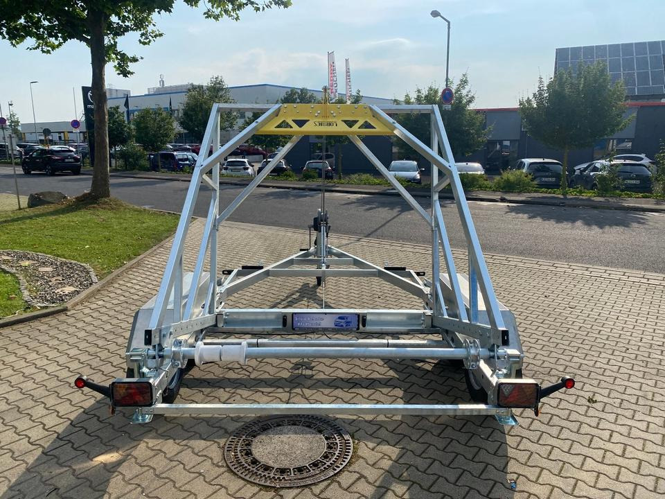 Remorcă transport tamburi Vermietung / Kabelanhänger 2700KG / Nutzlast 2094KG / Kabeltrommel-Anhänger / Glasfaser/ 1 Woche: Foto 11