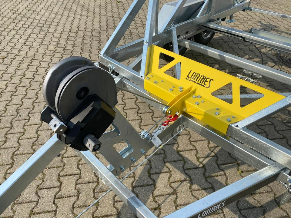 Remorcă transport tamburi Vermietung / Kabelanhänger 2700KG / Nutzlast 2094KG / Kabeltrommel-Anhänger / Glasfaser/ 1 Woche: Foto 8