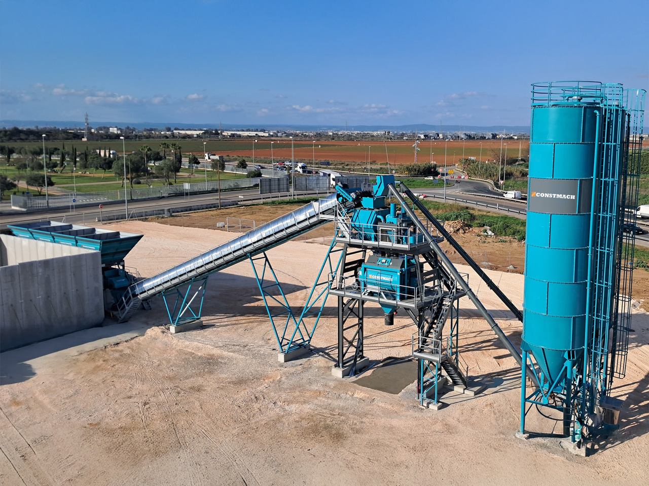 Constmach 120 m³/h Stationary Concrete Batching Plant - Staţie de betoane: Foto 2 Constmach 120 m³/h Stationary Concrete Batching Plant - Staţie de betoane: Foto 2