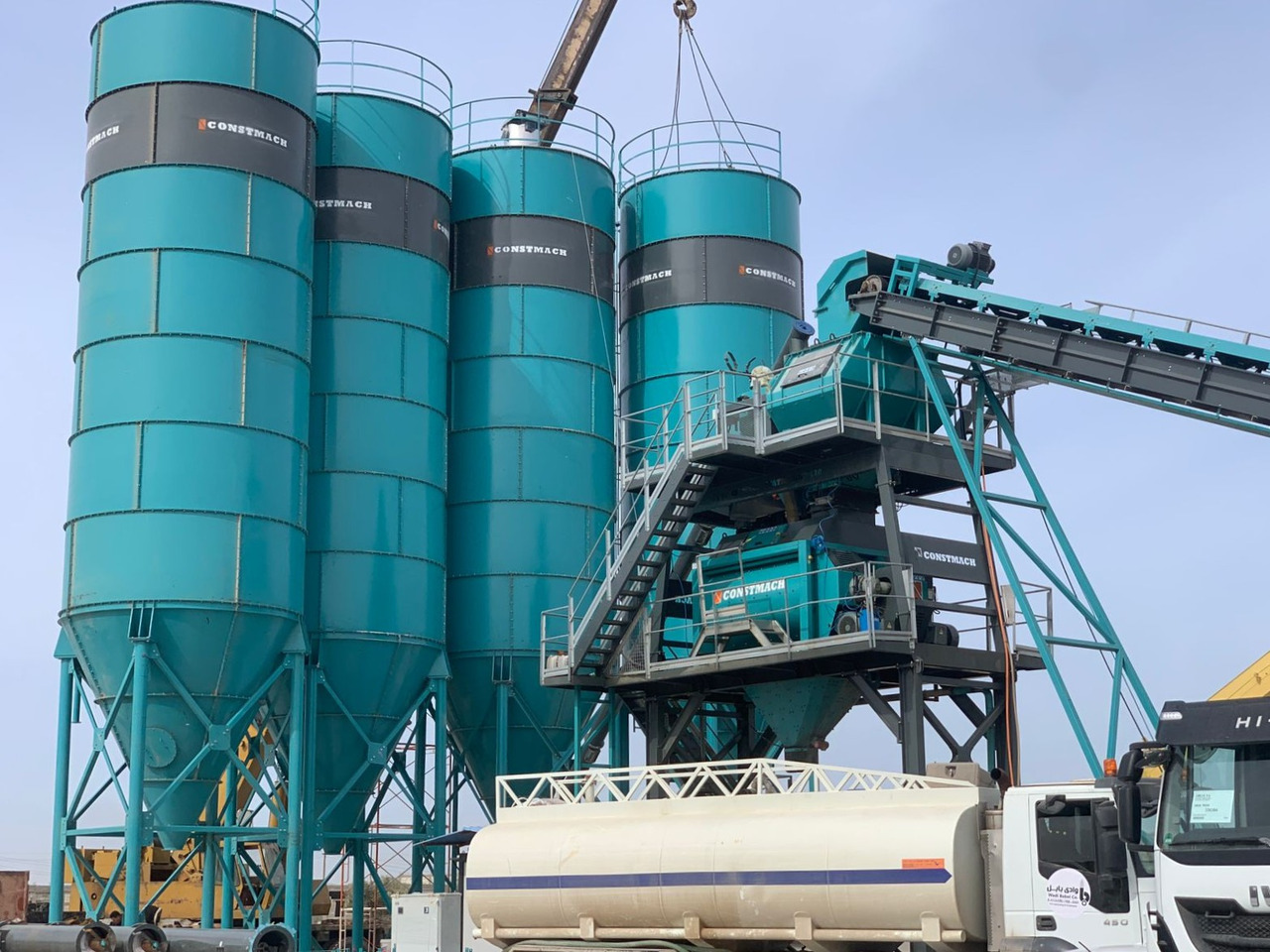 Constmach 200 Ton Capacity Cement Silo - Siloz ciment: Foto 1 Constmach 200 Ton Capacity Cement Silo - Siloz ciment: Foto 1