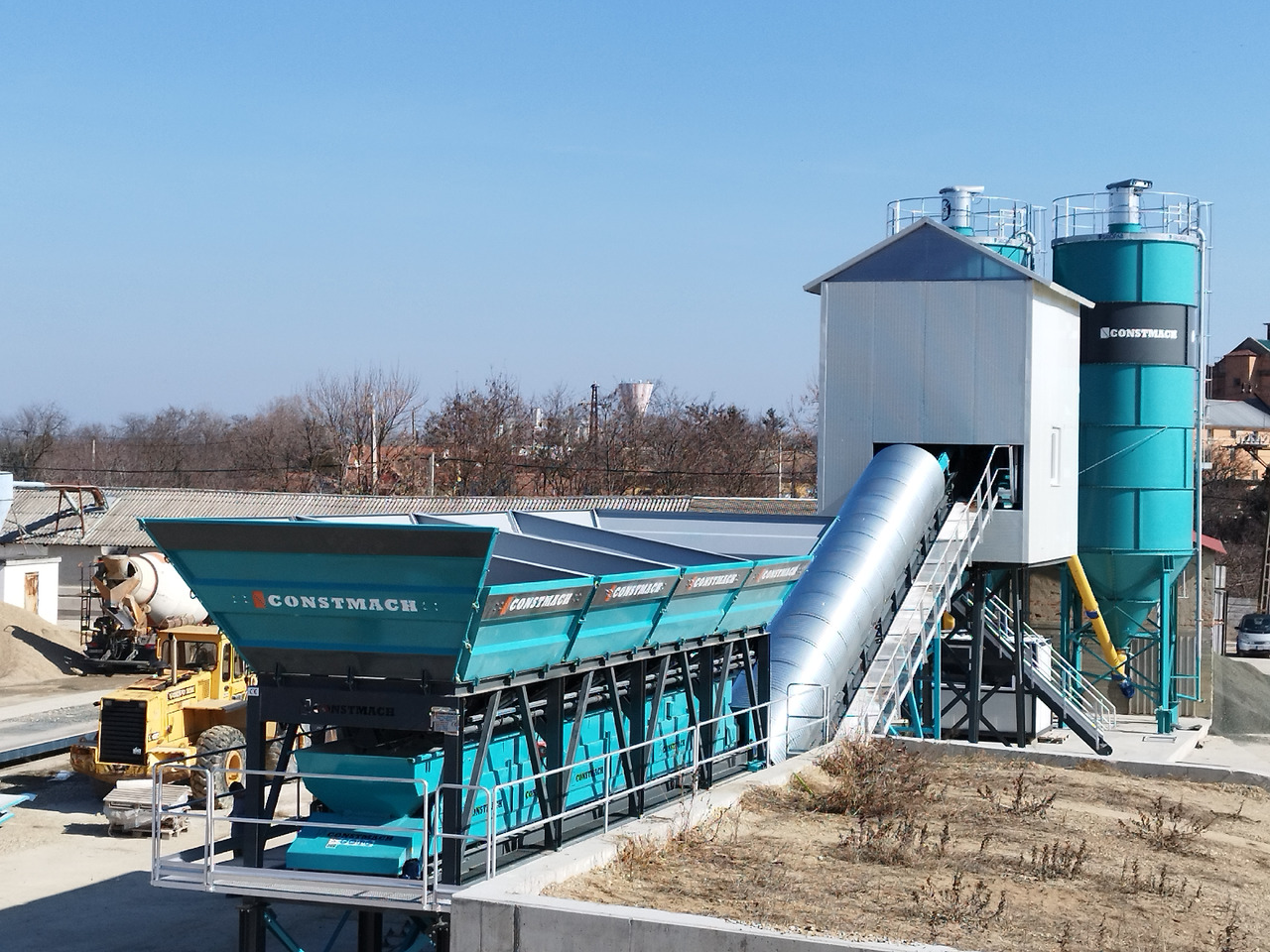 Constmach Centrale à Béton Compacte de 60 m³/h Avec Tapis Roulant - Staţie de betoane: Foto 2 Constmach Centrale à Béton Compacte de 60 m³/h Avec Tapis Roulant - Staţie de betoane: Foto 2