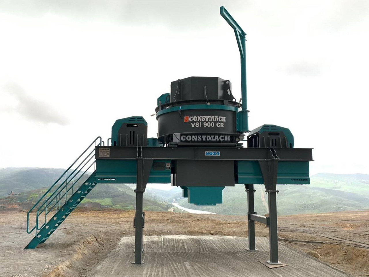 Constmach Concasseur à Percussion à Axe Vertical d'une Capacité de 65 à 400 T/H - Concasor cu impact: Foto 5 Constmach Concasseur à Percussion à Axe Vertical d'une Capacité de 65 à 400 T/H - Concasor cu impact: Foto 5