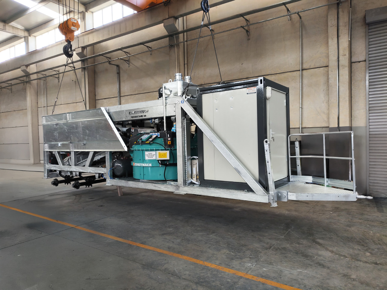 Constmach Mini-Centrale à Béton Mobile 30 m³/h - Staţie de betoane: Foto 2 Constmach Mini-Centrale à Béton Mobile 30 m³/h - Staţie de betoane: Foto 2