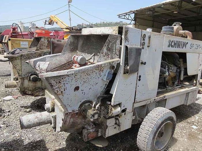Schwing SP750-18 - Pompă de beton staționară: Foto 1 Schwing SP750-18 - Pompă de beton staționară: Foto 1