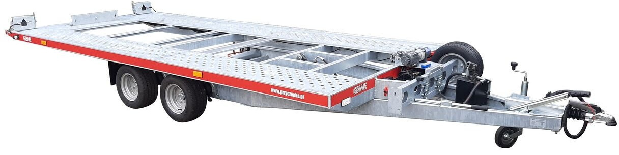 Gewe L3500 U/1, 5x2,1m - hydraulicznie uchylna - Remorcă transport auto: Foto 4 Gewe L3500 U/1, 5x2,1m - hydraulicznie uchylna - Remorcă transport auto: Foto 4