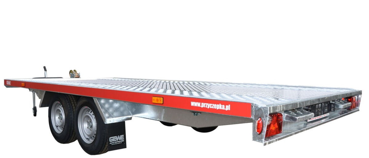 Gewe Laweta L3500 C/1 dł. 4,1 x 2,1 m - SUPER MOCNA - Remorcă transport auto: Foto 2 Gewe Laweta L3500 C/1 dł. 4,1 x 2,1 m - SUPER MOCNA - Remorcă transport auto: Foto 2