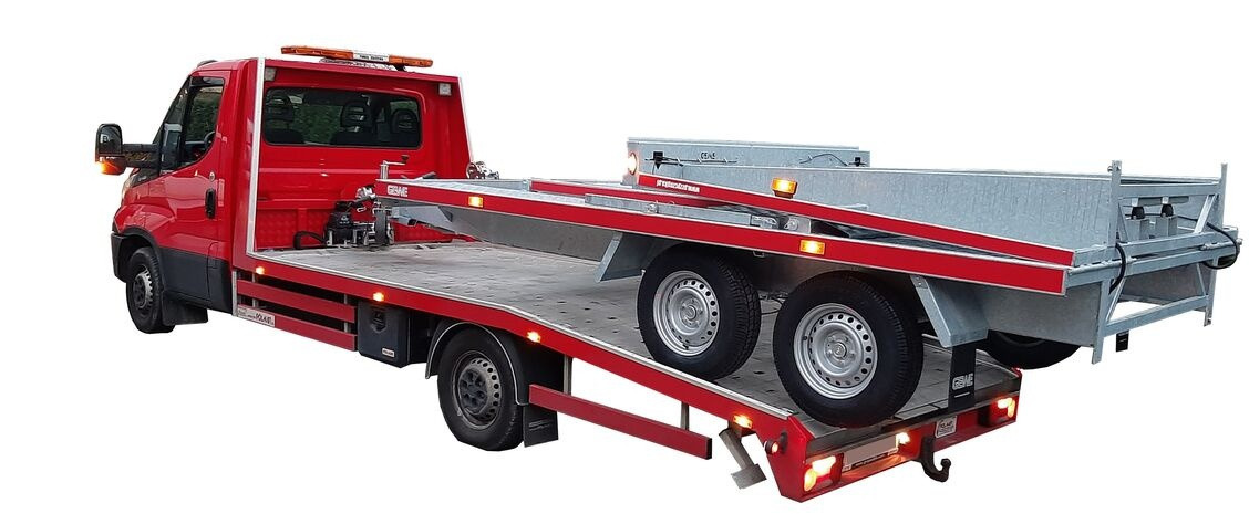 Gewe Laweta piętrowa, hydrauliczna, L3500 F/1 - Remorcă transport auto: Foto 2 Gewe Laweta piętrowa, hydrauliczna, L3500 F/1 - Remorcă transport auto: Foto 2