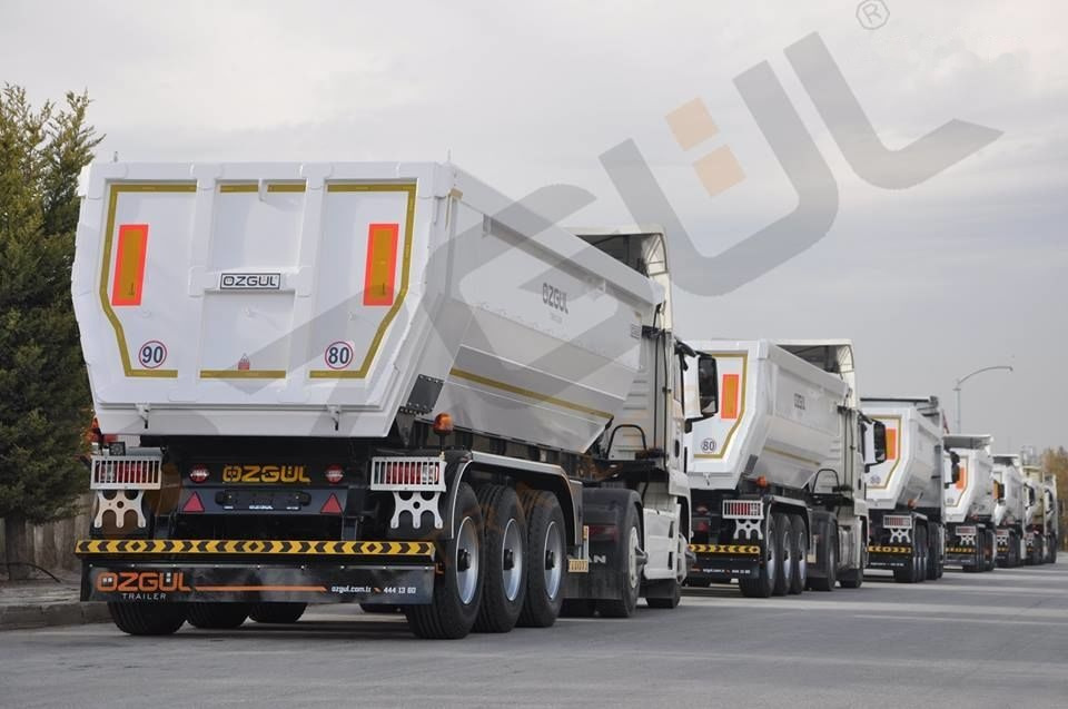 Semiremorcă basculantă nou Özgül 3 AXLE TIPPING SEMI TRAILER: Foto 10