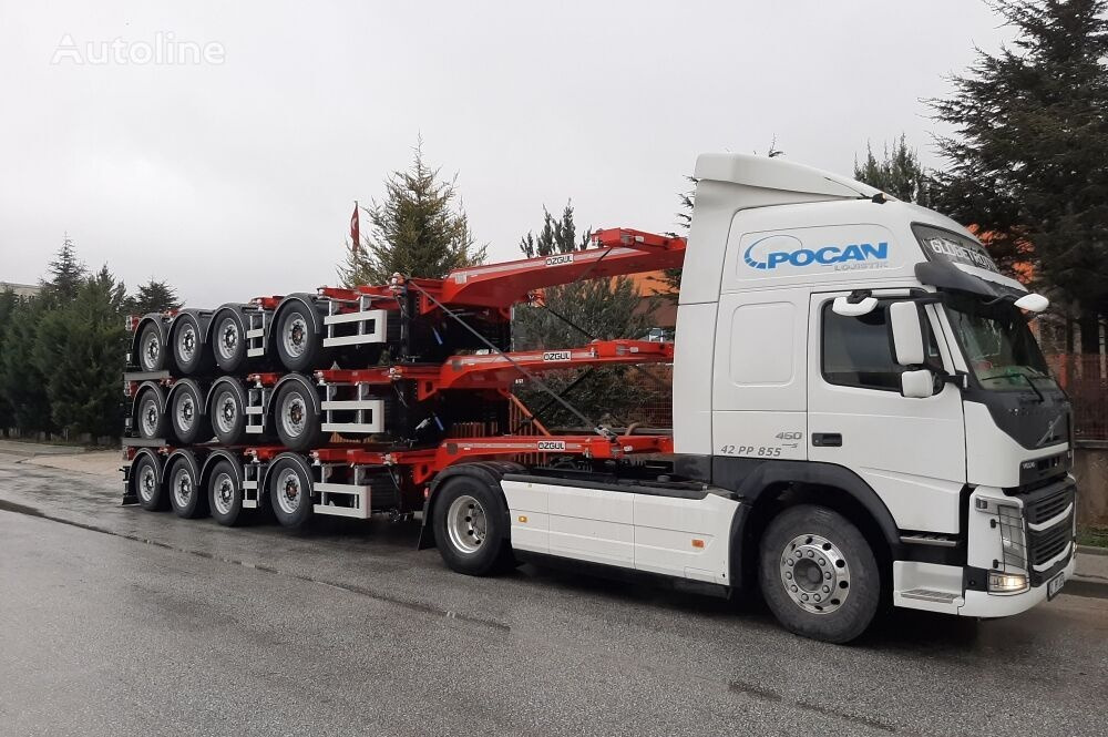 Özgül 4 AXLE HIGH CUBE CONTAINER CARRIER - Semiremorcă transport containere/ Swap body: Foto 5 Özgül 4 AXLE HIGH CUBE CONTAINER CARRIER - Semiremorcă transport containere/ Swap body: Foto 5