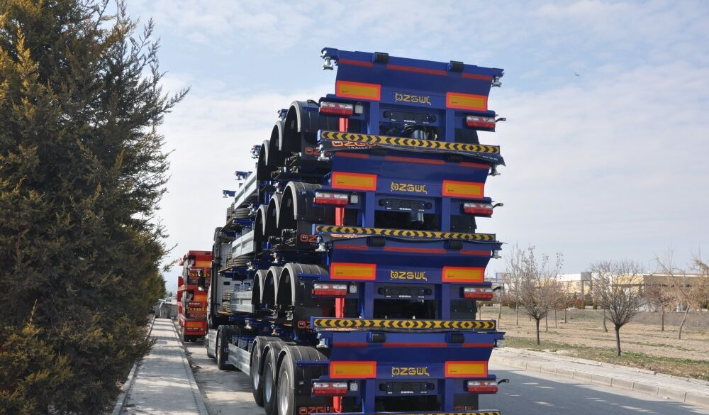 Semiremorcă transport containere/ Swap body pentru transport de containere Özgül SKELATAL CONTAINER CHASSIS: Foto 9