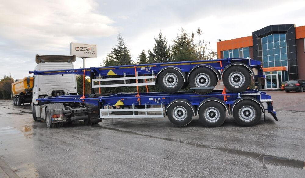Semiremorcă transport containere/ Swap body pentru transport de containere Özgül SKELATAL CONTAINER CHASSIS: Foto 6