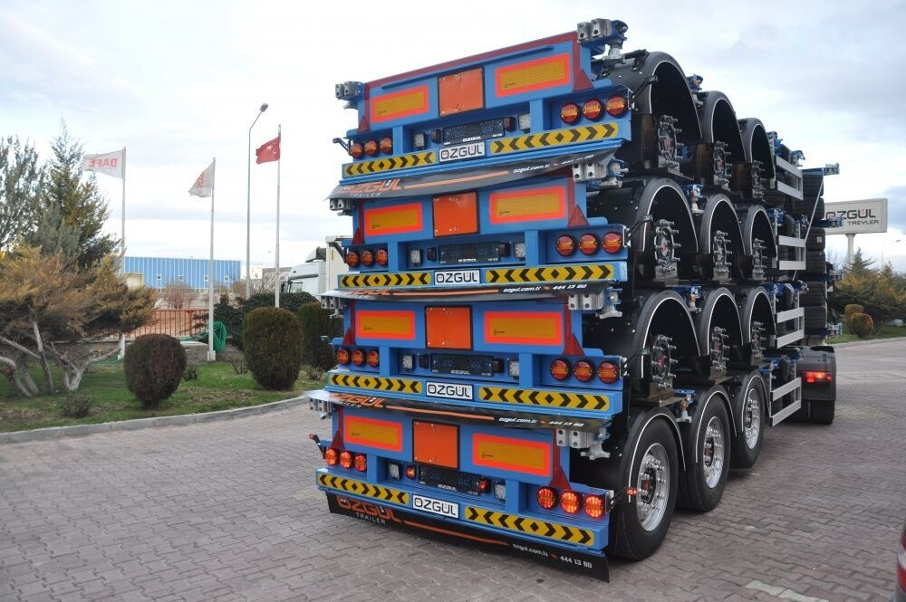 Özgül TELESCOBIC HIGH CUBE CONTAINER CHASSIS - Semiremorcă transport containere/ Swap body: Foto 3 Özgül TELESCOBIC HIGH CUBE CONTAINER CHASSIS - Semiremorcă transport containere/ Swap body: Foto 3