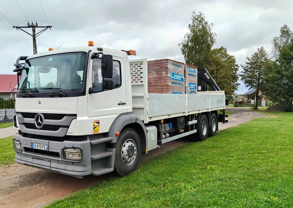 Mercedes-Benz ACTROS 2633 - Camion platformă, Camion cu macara: Foto 1 Mercedes-Benz ACTROS 2633 - Camion platformă, Camion cu macara: Foto 1