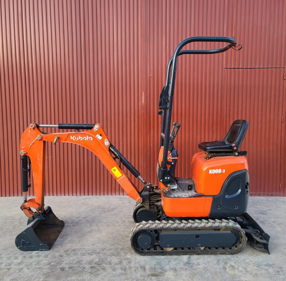 KUBOTA K008-3 - Mini excavator: Foto 1 KUBOTA K008-3 - Mini excavator: Foto 1