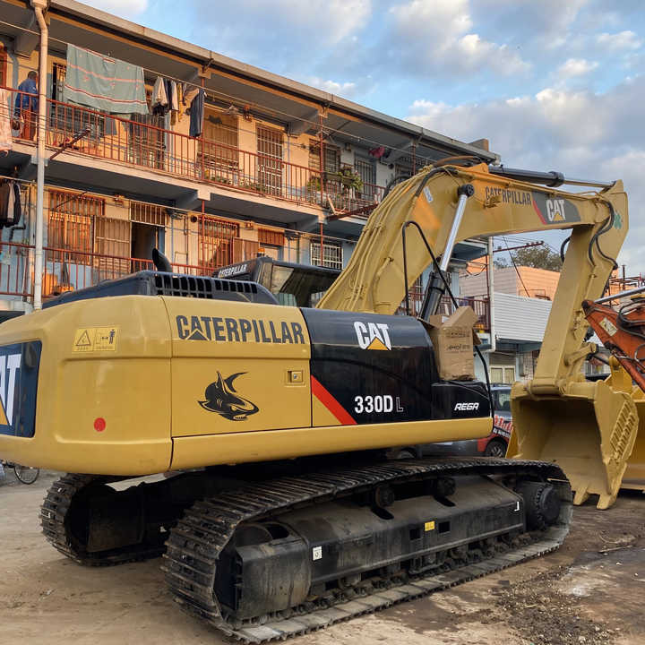 30 Ton Heavy Excavator Japan Origin Cat 330d 330dl 330d2 Fairly Used Caterpillar Mining Excavator With Jack Hammer In Shanghai - Excavator pe şenile: Foto 1 30 Ton Heavy Excavator Japan Origin Cat 330d 330dl 330d2 Fairly Used Caterpillar Mining Excavator With Jack Hammer In Shanghai - Excavator pe şenile: Foto 1