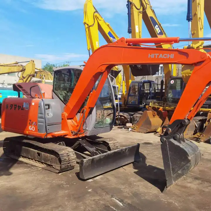 Original Used Excavator Made In Japan Tata Hitachi Zx60 Heavy Equipment 6 Tons 90% New - Excavator pe şenile: Foto 1 Original Used Excavator Made In Japan Tata Hitachi Zx60 Heavy Equipment 6 Tons 90% New - Excavator pe şenile: Foto 1