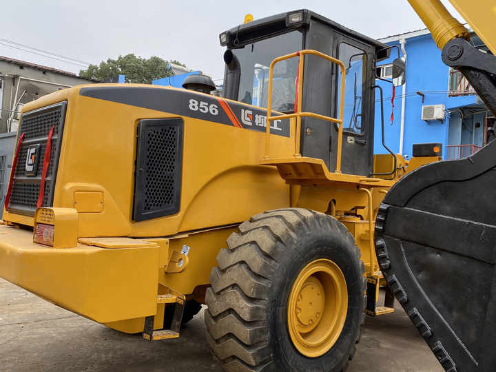 Încărcător frontal pe pneuri Second hand LiuGong wheel loader LG856 ,good condition chinese loader 856 wheel loader ,Liu gong Wheel Loader 856 Earth-moving: Foto 6