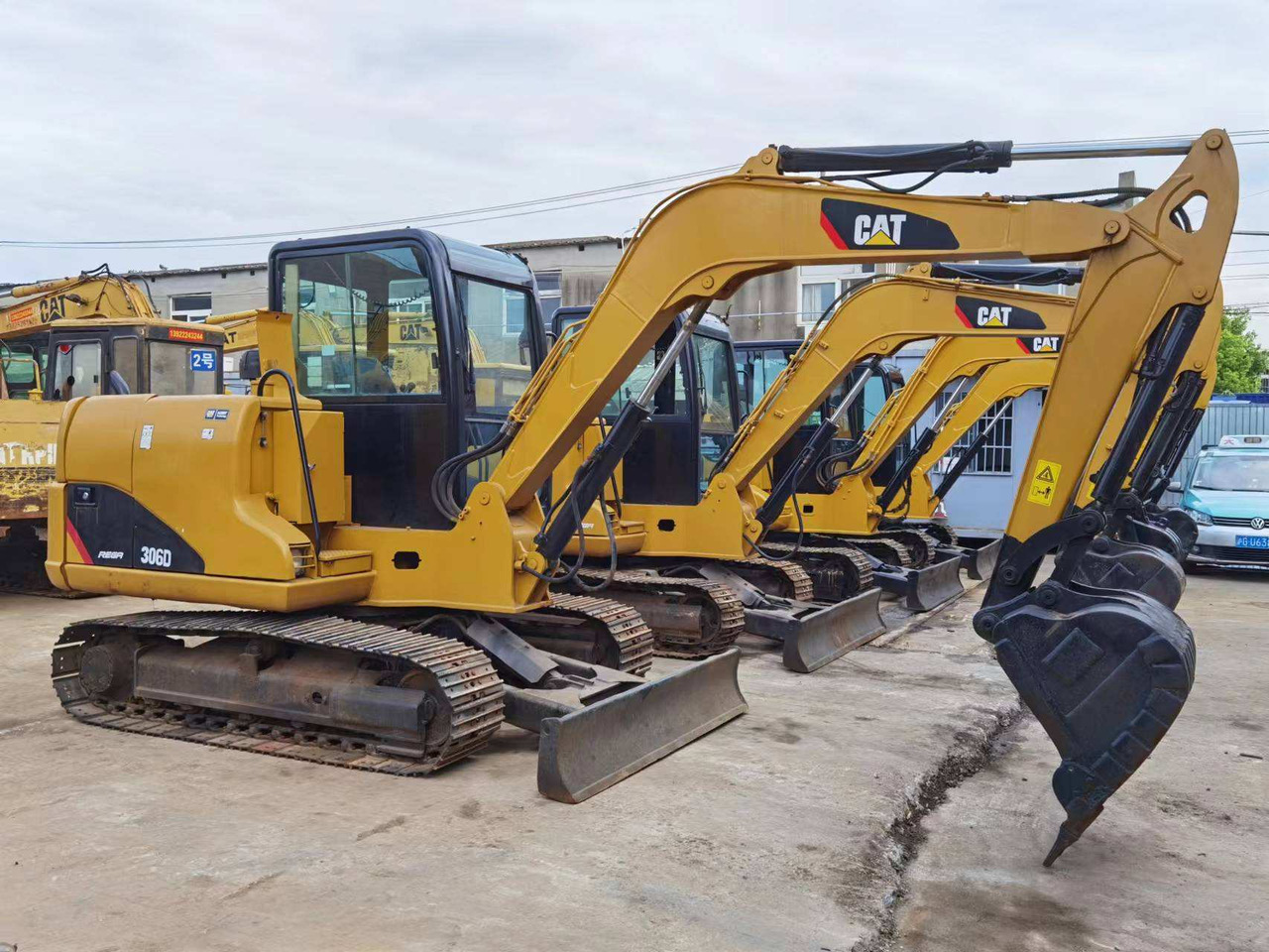 Used cat mini excavator 306D 302.5 6ton 2.5ton free shipping with mini excavator bucket - Excavator pe şenile: Foto 3 Used cat mini excavator 306D 302.5 6ton 2.5ton free shipping with mini excavator bucket - Excavator pe şenile: Foto 3