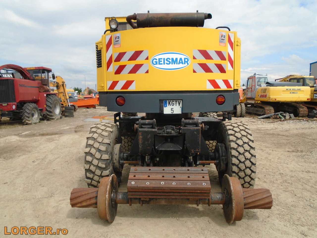 Geismar KGT-V - Excavator pe roţi: Foto 5 Geismar KGT-V - Excavator pe roţi: Foto 5