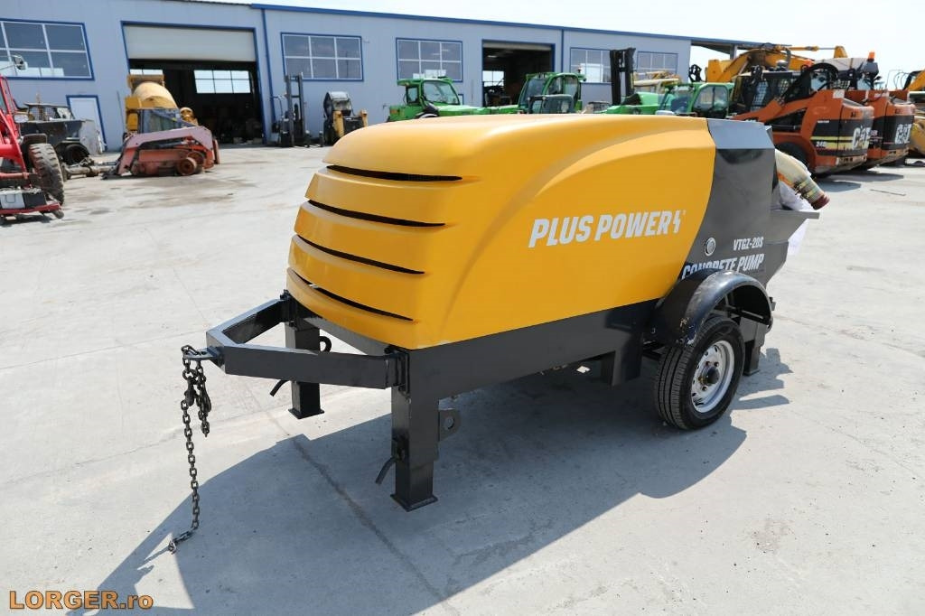 Plus Power VTGZ - 20S - Pompă de beton staționară: Foto 1 Plus Power VTGZ - 20S - Pompă de beton staționară: Foto 1