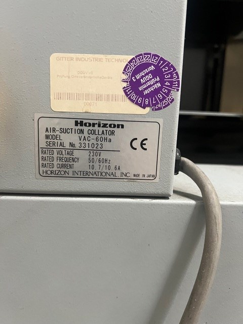 Horizon VAC-60Ha - Mașină de tipar: Foto 3 Horizon VAC-60Ha - Mașină de tipar: Foto 3