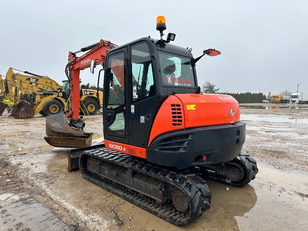 Kubota KX 080-4 ENGCON - Mini excavator: Foto 3 Kubota KX 080-4 ENGCON - Mini excavator: Foto 3