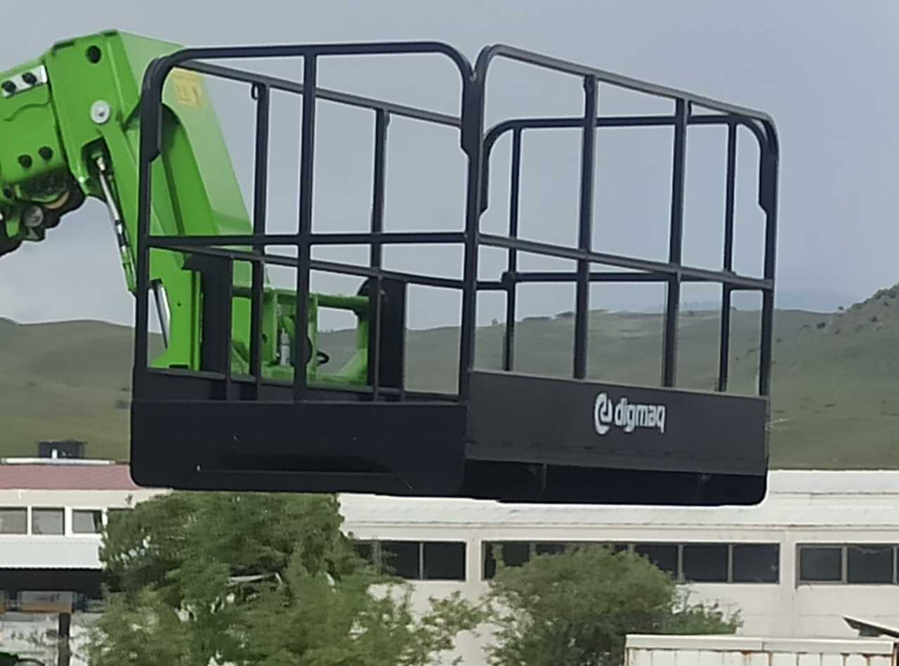 Ataşament pentru Încărcător pe roți telescopic nou Digmaq Sepet, platform, çalışma platformu, Manitou sepeti: Foto 1