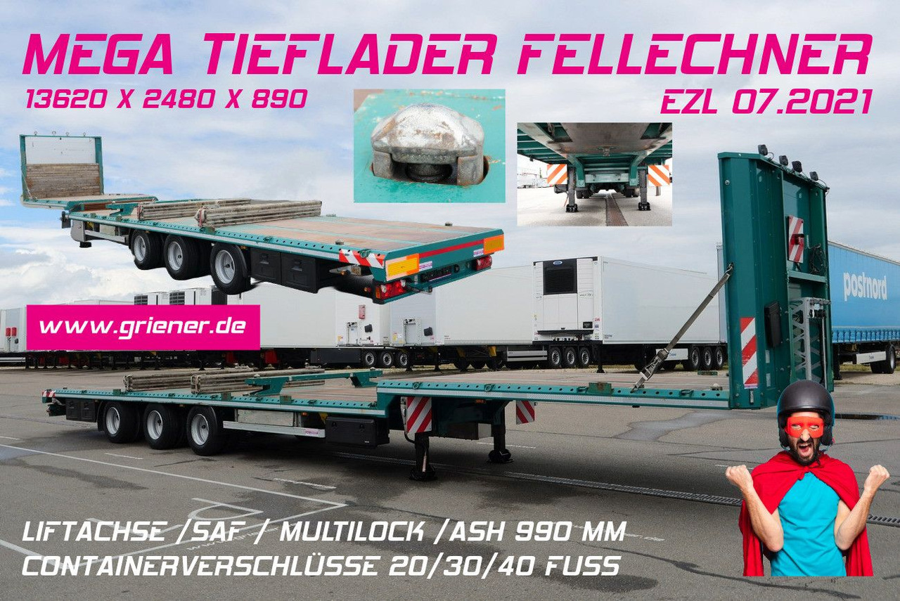 SP32 -G39 MEGA/JUMBO/LIFT/ CONTAINER /FELLECHNER - Semiremorcă transport agabaritic: Foto 1 SP32 -G39 MEGA/JUMBO/LIFT/ CONTAINER /FELLECHNER - Semiremorcă transport agabaritic: Foto 1