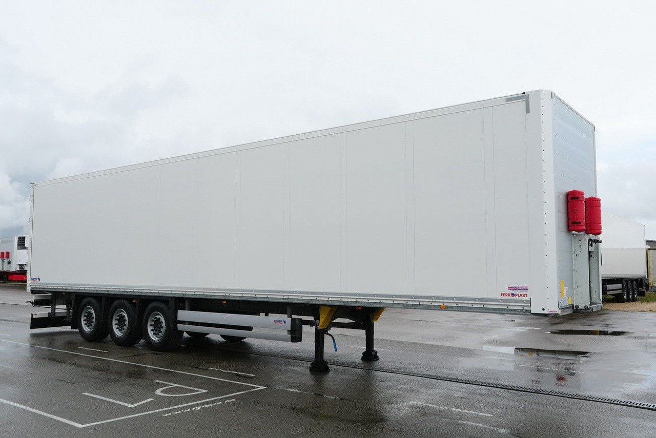 Schmitz Cargobull SKO/SBO 24 ZURRLEISTE / ZURRINGE / LIFTACHSE - Semiremorcă furgon: Foto 4 Schmitz Cargobull SKO/SBO 24 ZURRLEISTE / ZURRINGE / LIFTACHSE - Semiremorcă furgon: Foto 4