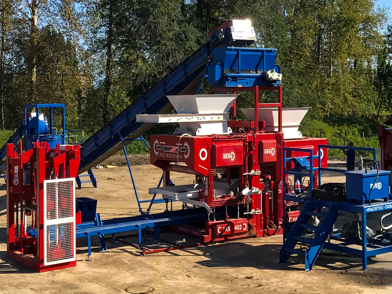 Automatic Paving Block Machine | PRS-402 - Vibropresa: Foto 1 Automatic Paving Block Machine | PRS-402 - Vibropresa: Foto 1