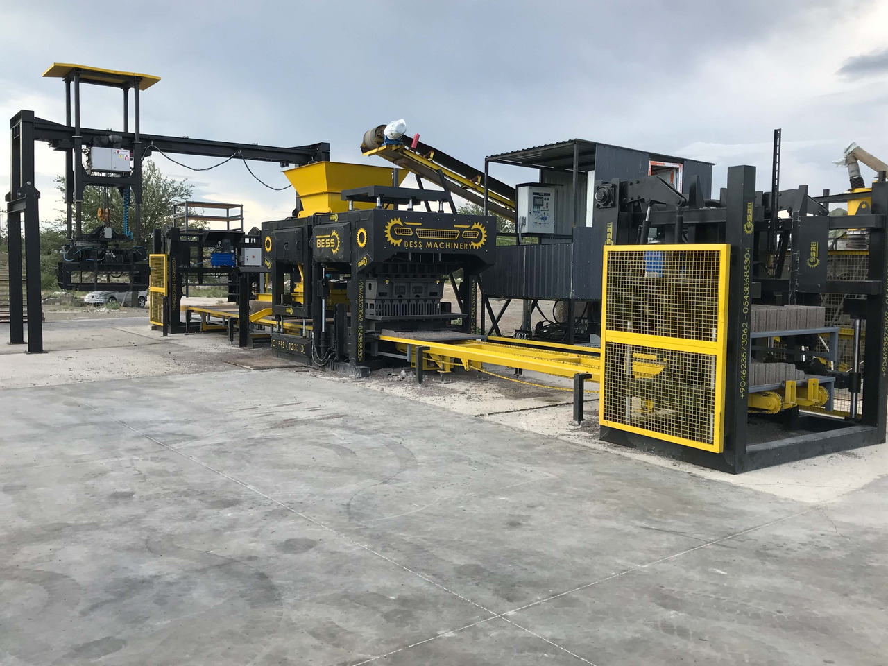 Hollow Block Making Machine | PRS-1200 Full Automatic - Vibropresa: Foto 3 Hollow Block Making Machine | PRS-1200 Full Automatic - Vibropresa: Foto 3