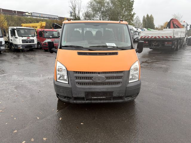 Ford Transit Pritsche FT 300 M Doppelkabine - Autoutilitară cu platformă, Autoutilitară cabină dublă: Foto 1 Ford Transit Pritsche FT 300 M Doppelkabine - Autoutilitară cu platformă, Autoutilitară cabină dublă: Foto 1