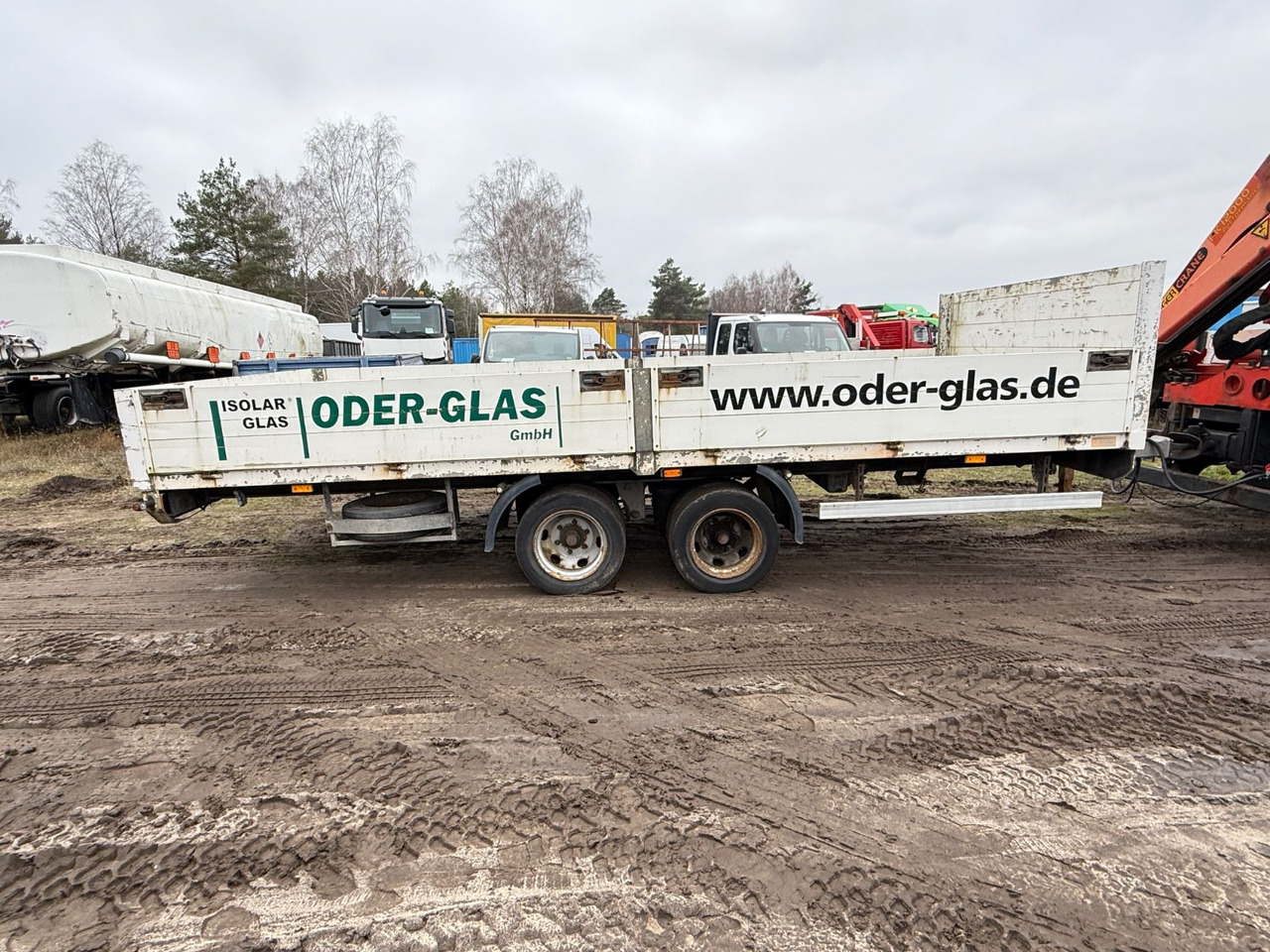 Remorcă platformă Goebel 8515: Foto 6