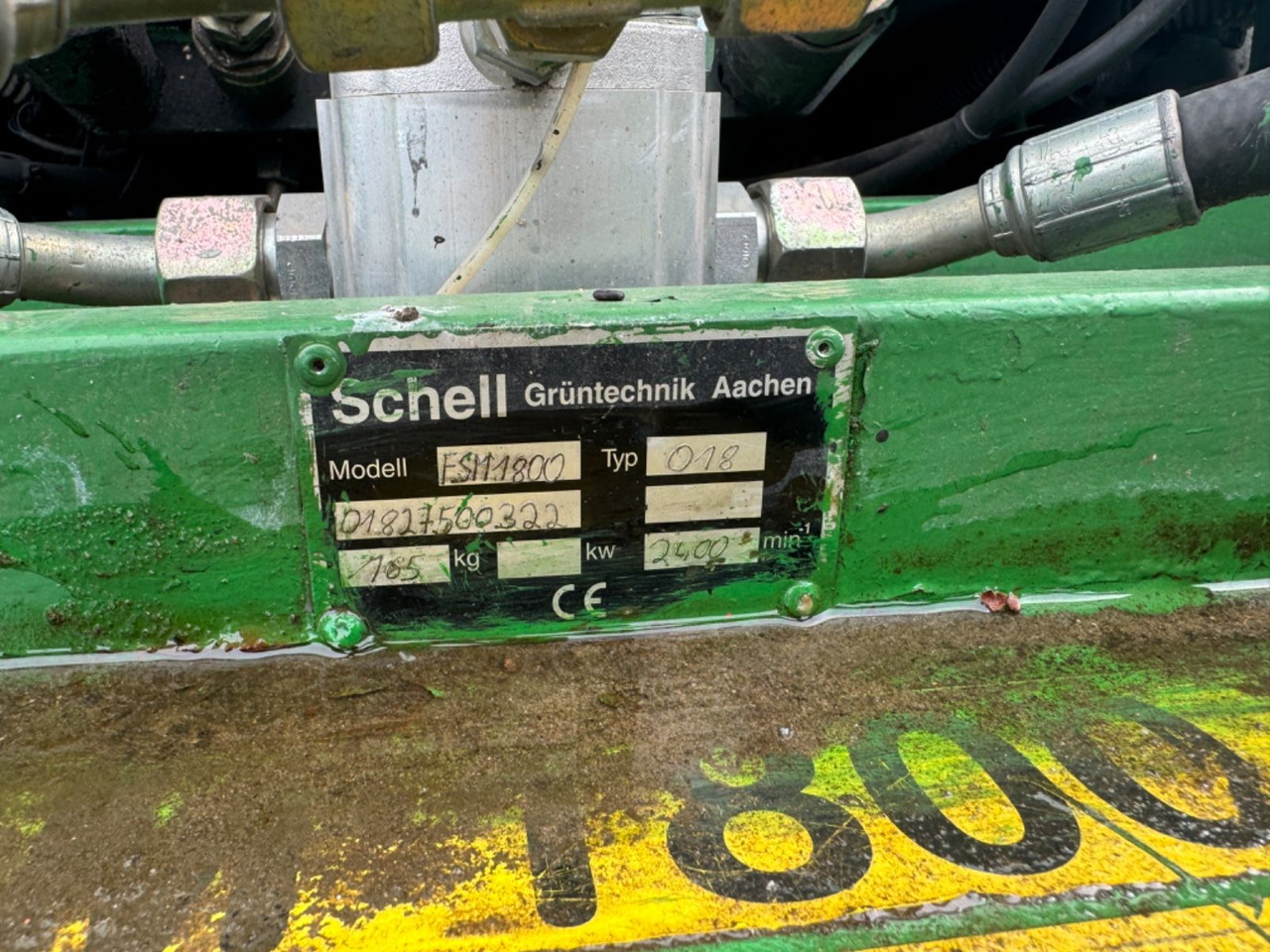 Maşină de tuns iarba John Deere FS11800: Foto 8