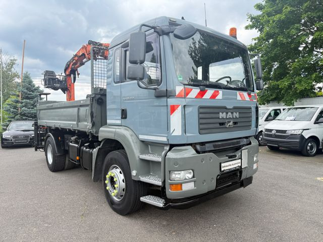MAN TGA 18.350 Kran Terex - Camion basculantă, Camion cu macara: Foto 1 MAN TGA 18.350 Kran Terex - Camion basculantă, Camion cu macara: Foto 1