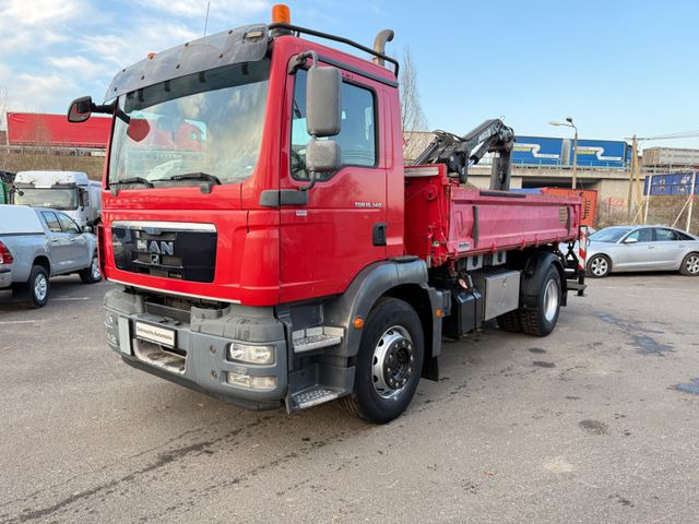Camion basculantă, Camion cu macara MAN TGM 18.340  Kipper mit Kran: Foto 6