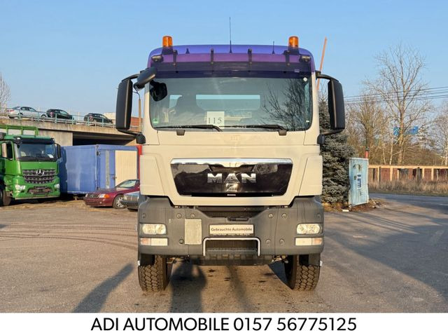 MAN TGS 26.400 Kipper mit Kran Jonsered 6x4 - Camion basculantă: Foto 1 MAN TGS 26.400 Kipper mit Kran Jonsered 6x4 - Camion basculantă: Foto 1