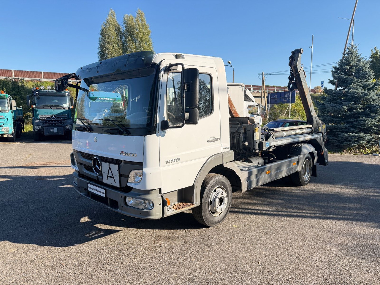 Mercedes-Benz Atego 1018 Absetzkipper - Camion basculantă: Foto 3 Mercedes-Benz Atego 1018 Absetzkipper - Camion basculantă: Foto 3